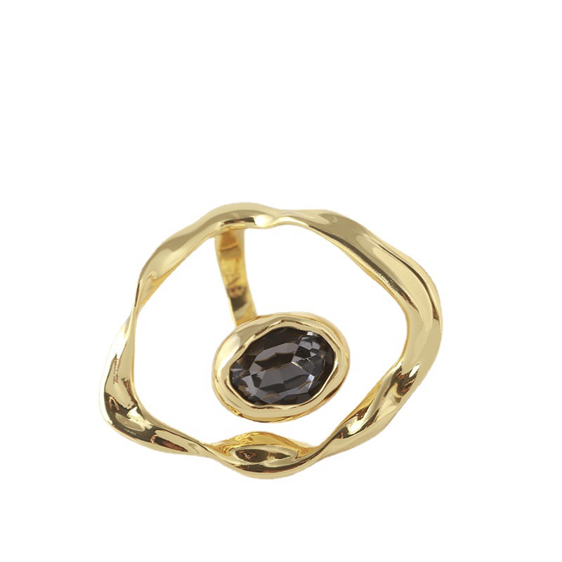 Tide Brand Jewelry Wholesale Fold Geometric Irregular Ring 4 00a8d4d9 b12d 4d82 9695 0e02a398acd6 Tide Brand Jewelry Wholesale Fold Geometric Irregular Ring