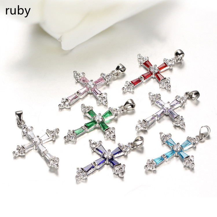 00dea4e4 c64e 4c0b 9bb8 4aa193fd101c Simple Cross Pendant Women's Money Decorated With Micro