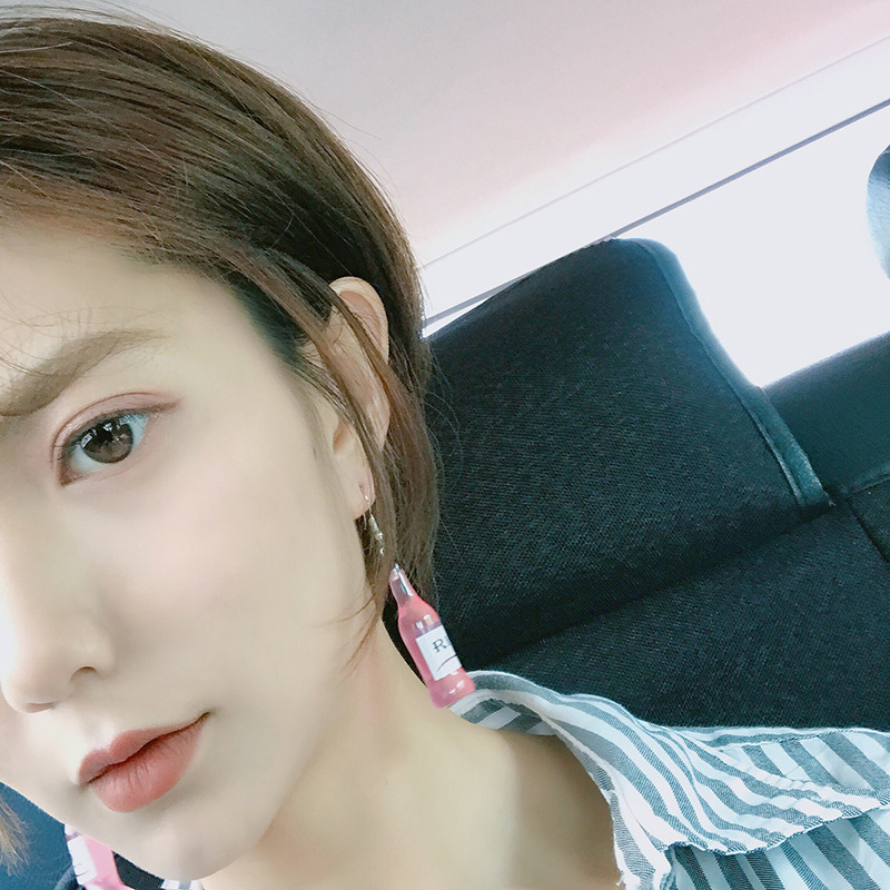 01fd187a df67 492e b4ec 76b58f68aea8 Cute girly heart geometric opal earrings