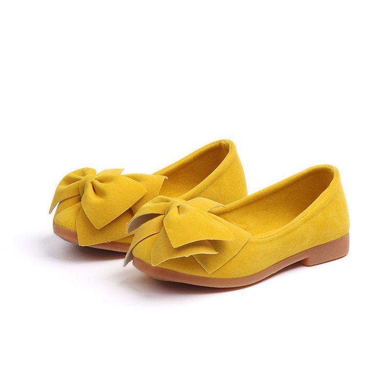 girls summer yellow shoes