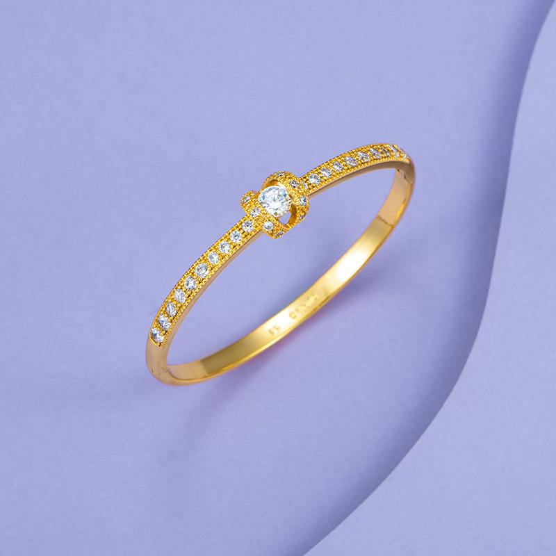Women's Fashionable Simple Brass Gold-plated Bracelet 4 02b8c761 8c7e 4de2 9f08 4d9d799adcdf Women's Fashionable Simple Brass Gold-plated Bracelet