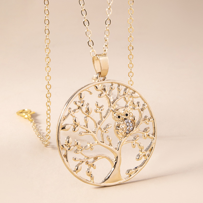 Fashion Gold Hollow Tree Of Life Necklace Crystal Bird Owl Pendant Statement Necklaces For Women Sweater Chain Jewelry 1 03552749 ba2e 4278 8210 caea7ef65a23 Fashion Gold Hollow Tree Of Life Necklace Crystal Bird Owl Pendant Statement Necklaces For Women Sweater Chain Jewelry