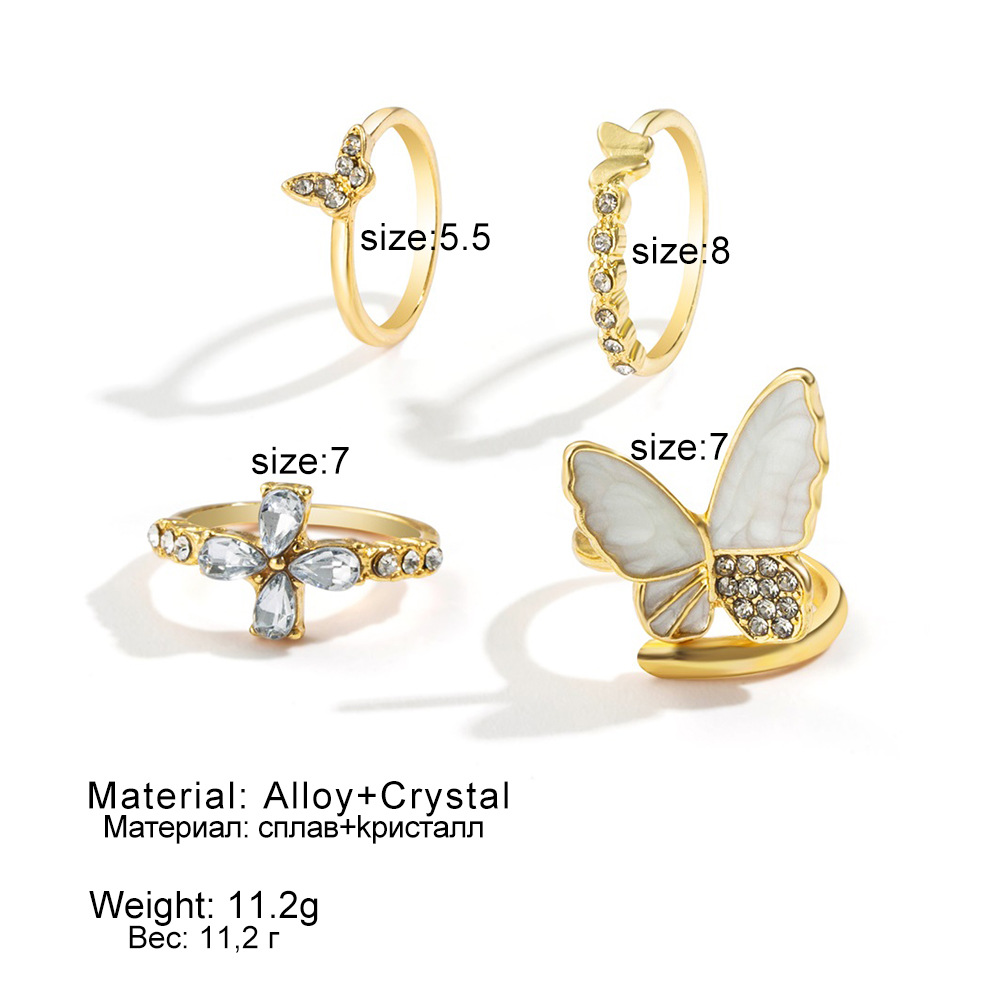 03e0575f 6647 40e2 a2d8 b500087864c5 Creative Geometric Gold Plated Statement Knuckle Rings Set