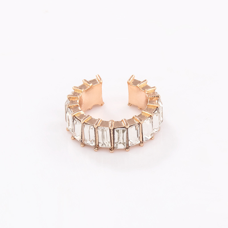 04684cba aa82 473e 9e82 bf660f6a27a4 Fashion C-shaped Ear Clip With Colored Diamonds