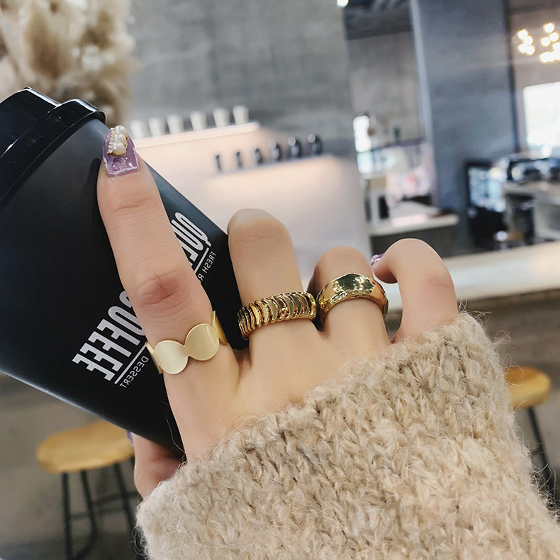 049f1a29 9182 403d 826a 2efde7dc956c Concavo-convex metal combination ring