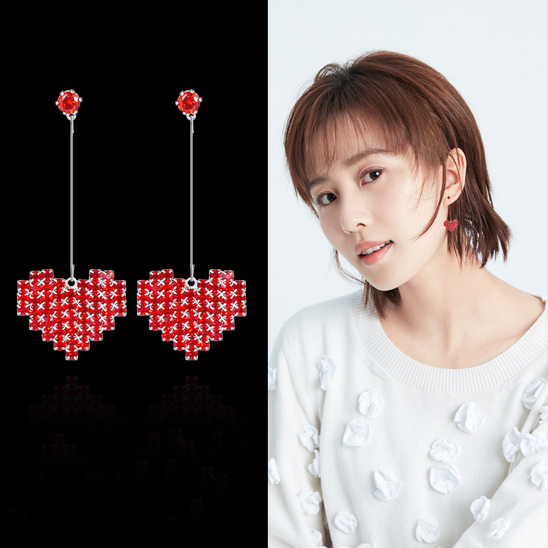 063d83be 6dbe 4819 b00d 31056dd6cfd0 Versatile anti allergy heart shaped ear accessories