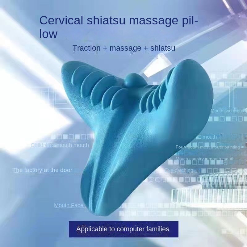 Cervical Spine Massage Pillow Gravity Acupressure Neck Massager Cervic –  Home&Beyond