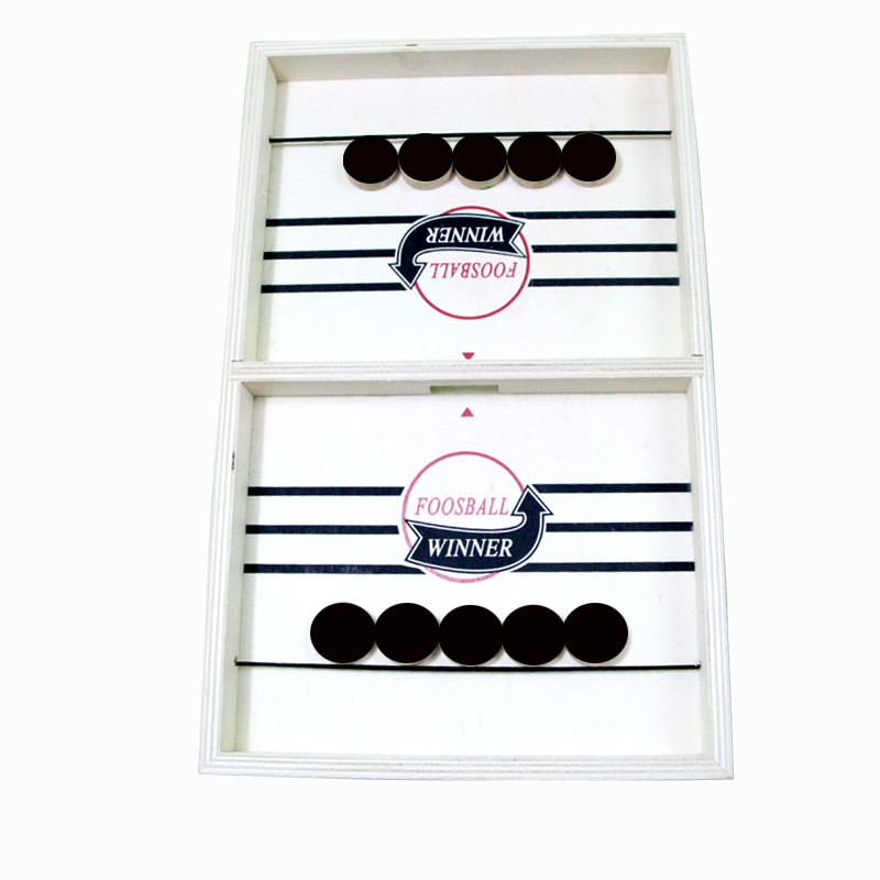 Puck Game Fast Sling Wooden