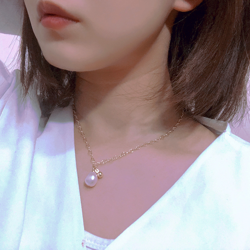 0a0f86df ee26 4533 8a4d 426d029206fa Gold Natural Freshwater Pearl Necklace For Women