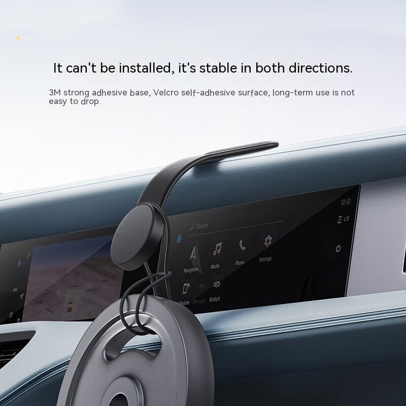 Magnetic Bendable Car Mobile Phone Holder Wireless Charger Phone Holde