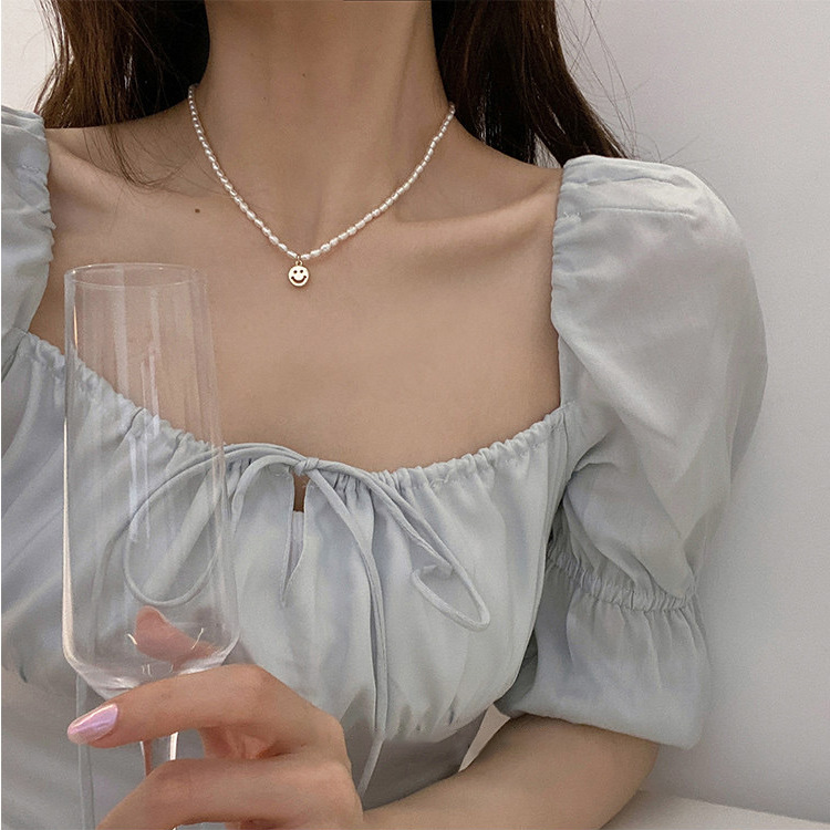 0bdaff6f ced4 4c90 a0f9 bd241cf449a9 Freshwater Pearl Smiley Love Pendant