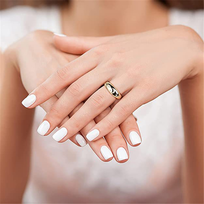 0c90b11e 2c5b 4f20 9696 b4db7fb48eed Geometric Pattern Copper Plated Real Gold All-match Ring