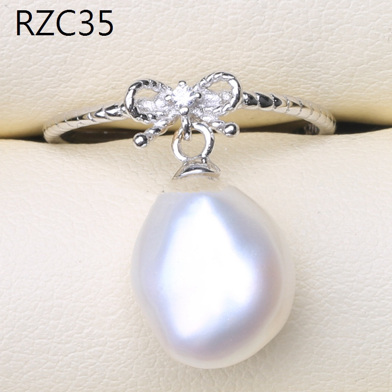 Platinum Moon Design Natural Baroque Pearl Ring 25 0d4ee81b 0bd2 4491 96d4 2c88361090b9 Platinum Moon Design Natural Baroque Pearl Ring