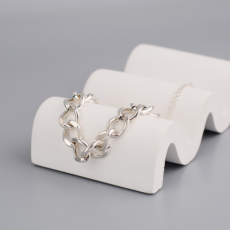 Women's Niche Design Thai Silver Vintage Hip Hop Bracelet 6 0dbf9c53 b25c 4a7d b9ae f09d585fe0b1 Women's Niche Design Thai Silver Vintage Hip Hop Bracelet