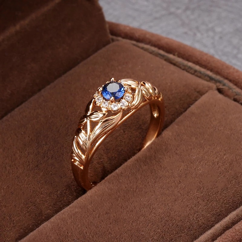 0e0e4b8c 3c36 4acb b85d 6b30d28bdd05 Copper Plated Real Gold And Blue Zircon Ring