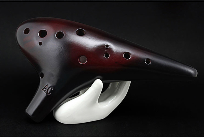 Smoked 12-Hole AC Performance Ocarina