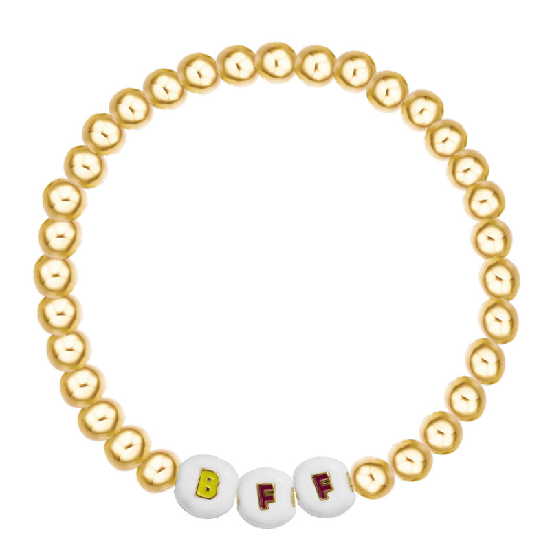 1021ccbd fde6 4252 9b7a 9b9ee6d13031 Fashion simple dice bracelet letter bracelet