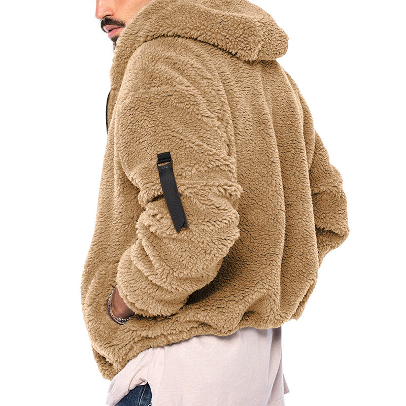 Double-sided Wear Warm Coat With Zipper