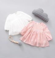 Kids girls dress autumn 2021 new infant nubao leisure skirt child one generation E3039