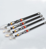 Altruism telescopic fishing pole superhard carbon fiber fishing rod