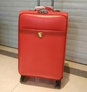 European and American fashion leather solid high-end atmosphere zipper manufacturers selling men travel trolley suitcase