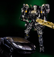 Cool change treasure KBB version of Diablo 5 Lamborghini diamond deformation confinement toy robot toy
