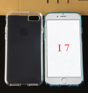 APPLE Iphone 7 smooth hand fingerprint mobile phone protective sleeve TPU soft shell material