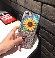 Summer smalliphone6s anti wrestling mobile phone shell strawberry fashion7plus silicone pendant shell