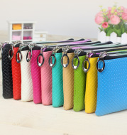 Women's creative zero purse 10 yuan store Pu zipper pocket pocket candy color Mini coin bag handbag