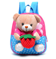 Korean children's children's schoolchildren's schoolbag kindergarten boy and woman traveling backpack cute 1-2-3 year old baby baby pack