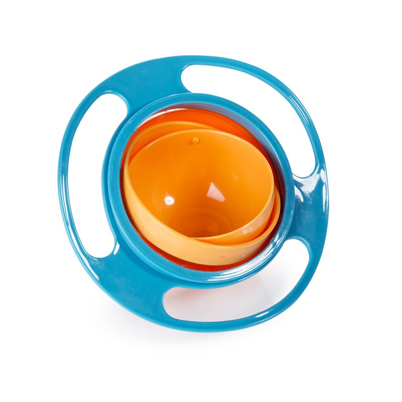 Baby/Toddler Spill-proof Bowl 360 Rotate Universal - Picture 13 of 17