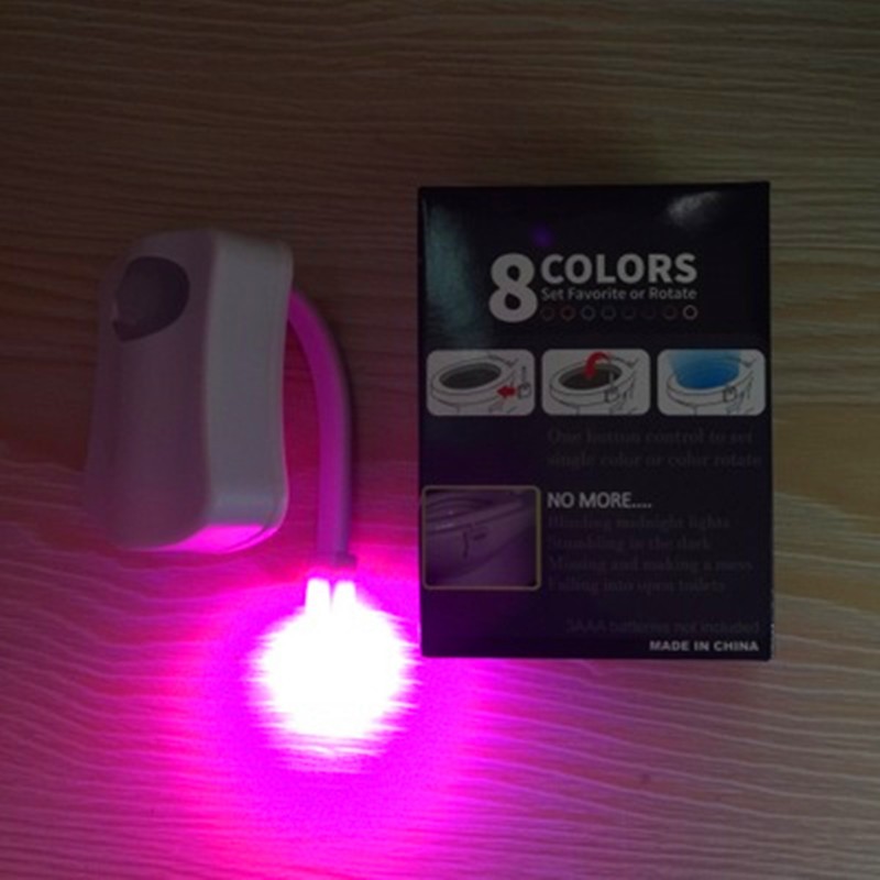 3767021911820 CartSavor NightGuard Toilet LED Sensor Light