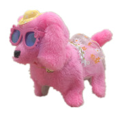 Electronic robot dog simulation teddy walking rope puppy