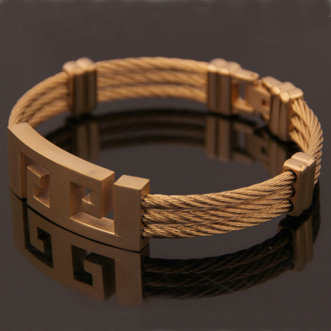 3192235813 1402633683 - Three-ring wire braided hemp rope bracelet