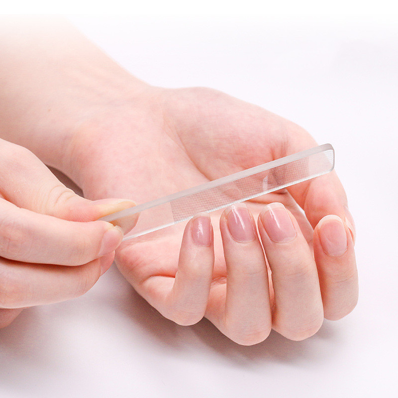 Grooming And Polishing Glass Nail File Tool