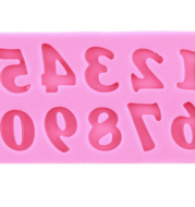 0-9 Digital Liquid Silicone Mold Cake Decoration Fondant Baking Tools Chocolate Mold