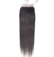 Real wig, lace accessories, straight4*4 hair block manufacturer, direct supply, foreign trade, quick sale, one generation