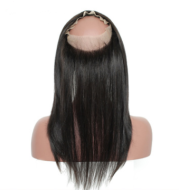 Real-life hand-woven full lace 360 hair block full lace closure frontal wig accessories