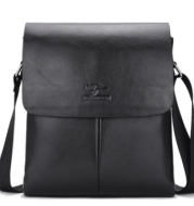 New Kangaroo Men's Bag Business Bag Men's Shoulder Messenger Bag Backpack Casual Pu Bag