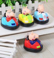 New cartoon inertia car to do action inertia bumper car child inertia car model toy