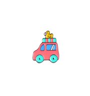 Bargain price Transportation Collection on Enamel pin Cartoon bike car bus boat motorcycle Brooch Lapel Pin Button badge Funny Gift