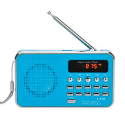 Multi-function card radio portable memory MP3 music player small speaker