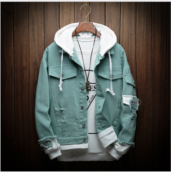 Discover 156+ hooded denim jacket super hot