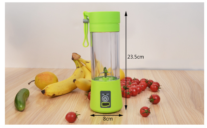 400ml Personal Blender Rechargeable Cordless Blender Cup Portable