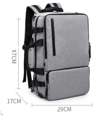 371029235668 - Anti-theft backpack three-purpose computer bag