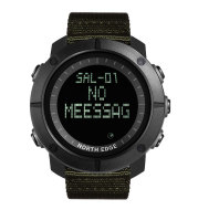 Outdoor men's multi-function electronic waterproof watch