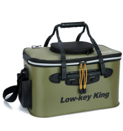 Mounchain Fishing Portable EVA Folding Bucket Water Tank Fish Storage Box for Live Fish fishing tackle boxes