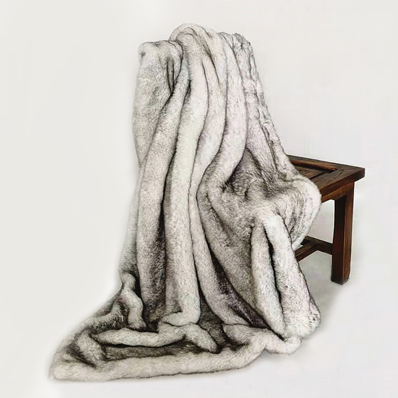 Fur Blanket Home Decoration Of High-end Model Room