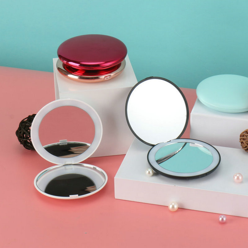 Glow up anywhere! Portable Compact LED Makeup Mirror for flawless touch-ups on the go. image 7