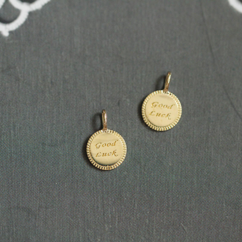 1613791671026 Lucky Goodluck Transfer K Gold Necklace Pendant Pendant